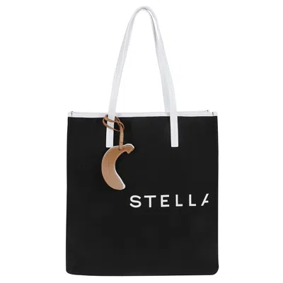 Stella Mccartney Shopping Bag In Black
