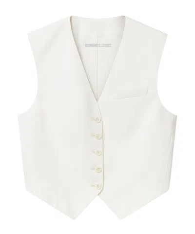 STELLA MCCARTNEY STELLA MCCARTNEY CROPPED TAILORED WAISTCOAT