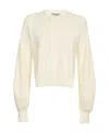 Stella Mccartney Short Knitted Sweater In White