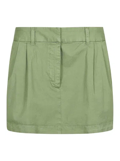 Stella Mccartney Short Skirt In Green