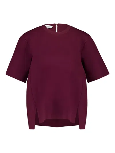 STELLA MCCARTNEY SHORT-SLEEVE CREW-NECK TOP
