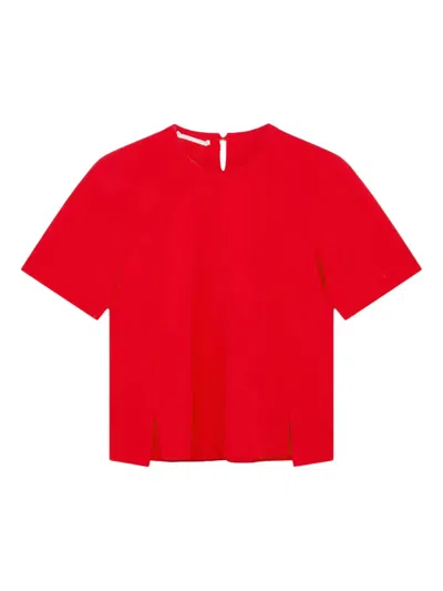 Stella Mccartney Short-sleeve Top In Red