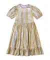 Stella Mccartney Short-sleeved Dress In Gold