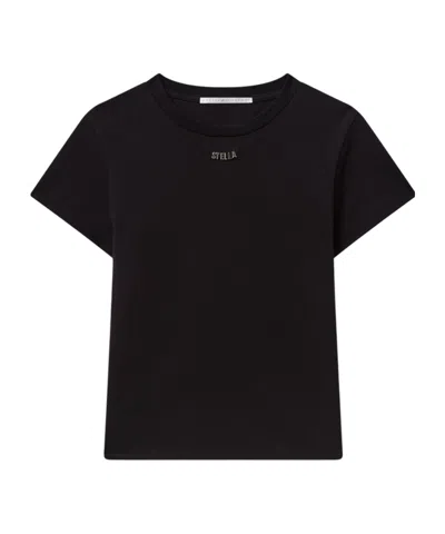 Stella Mccartney Short-sleeved T-shirt In Black