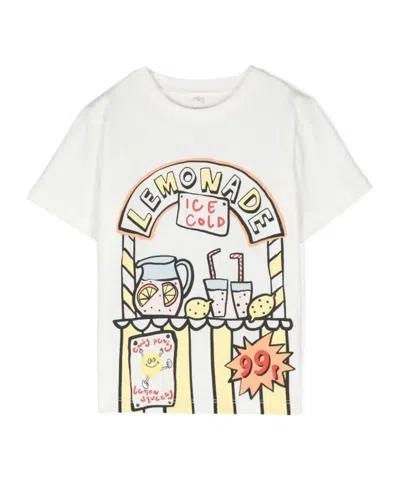 Stella Mccartney Short-sleeved T-shirt In White
