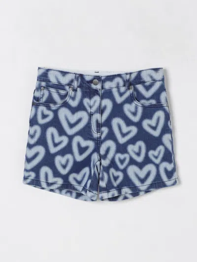 STELLA MCCARTNEY SHORT STELLA MCCARTNEY KIDS KIDS COLOR BLUE,G51954009