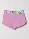 STELLA MCCARTNEY SHORT STELLA MCCARTNEY KIDS KIDS COLOR PINK,F26293010