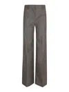 Stella Mccartney Flared Pants In Brown