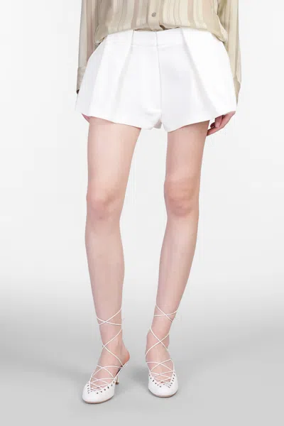STELLA MCCARTNEY SHORTS IN BEIGE WOOL