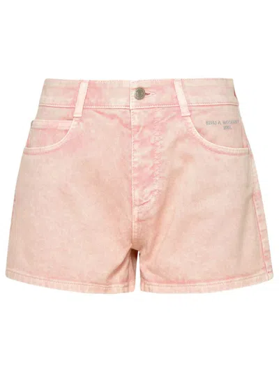 Stella Mccartney Denim Shorts In Pink