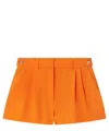 Stella Mccartney Tailored Shorts In Orange