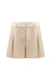 Stella Mccartney Tailored Short Pants In Sand (beige)