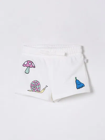 Stella Mccartney Babies' Shorts  Kids Kids Color Yellow Cream