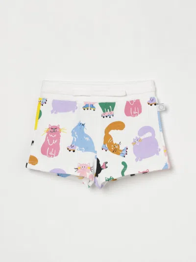 Stella Mccartney Babies' Shorts  Kids Kids Color Yellow Cream