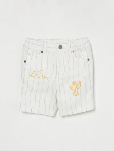 Stella Mccartney Babies' Shorts  Kids Kids Color Yellow Cream