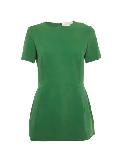 Pre-owned Stella Mccartney Short-sleeve Blouse In Green