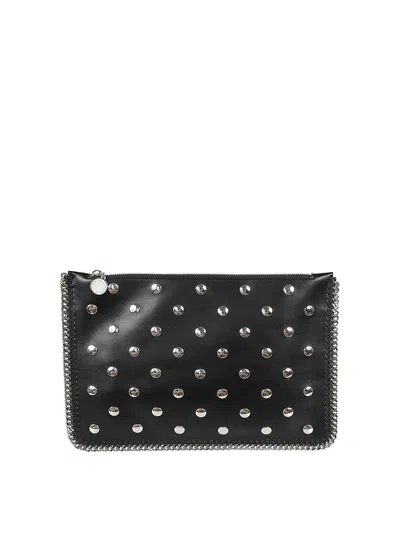STELLA MCCARTNEY SHOULDER BAG ALL OVER STUDDED ALTER MAT