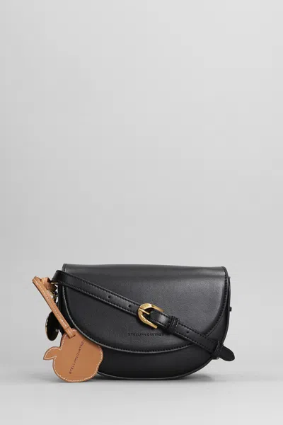 Stella Mccartney Shoulder Bag In Black Polyamide