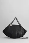 Stella Mccartney Shoulder Bag In Black Polyester In Black