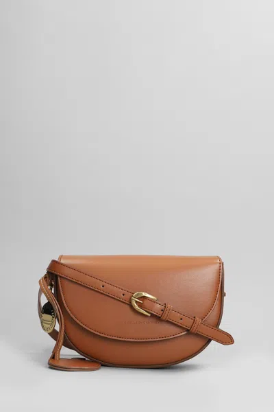 Stella Mccartney Shoulder Bag In Brown Polyamide