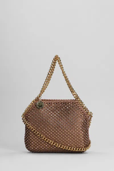 Stella Mccartney Shoulder Bag In Brown Polyester