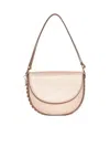 Stella Mccartney Chain-trimmed Shoulder Bag In Pink