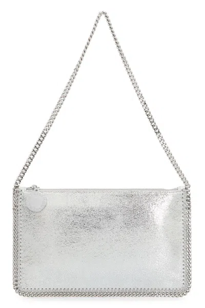 Stella Mccartney Shoulder Bag Pochette Falabella In Silver