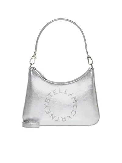 Stella Mccartney Shoulder Bag In Silver