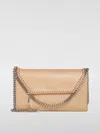 Stella Mccartney Mini Falabella Shaggy Faux Deer Bag In Beige