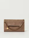 Stella Mccartney Falabella Chain-trimmed Cross-body Bag In Sand
