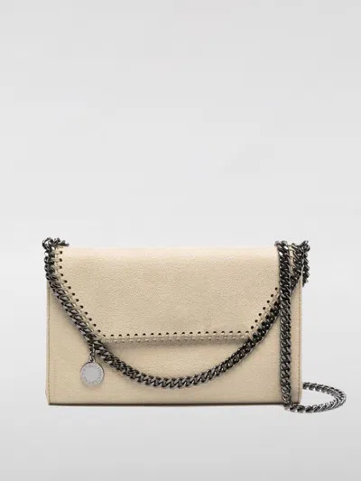 Stella Mccartney Falabella Mini Shoulder Bag In Brown