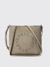 Stella Mccartney Khaki Crossbody Bag With Adjustable Strap In Neutral