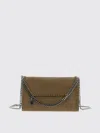 Stella Mccartney Falabella Shaggy Shoulder Bag In Green