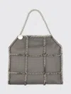 Stella Mccartney Limited-edition Falabella Chain Cage Mini Tote Bag In Gray