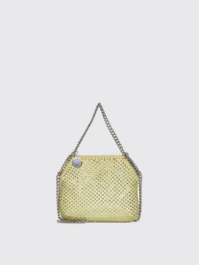 Stella Mccartney Shoulder Bag  Woman Color Lime In Gold