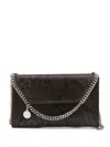 Stella Mccartney Snake Alter Mat Shoulder Bag Chain Strap In Brown