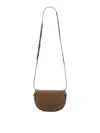 Stella Mccartney Shoulder Bag With Logo In Brown