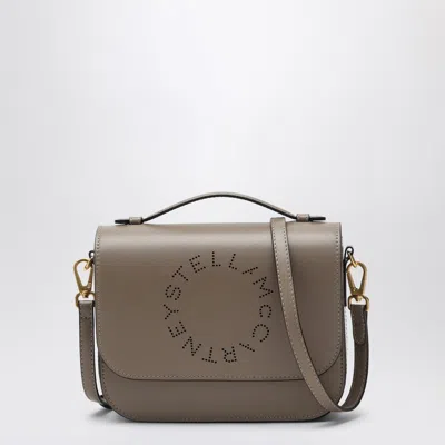 Stella Mccartney Shoulder Bag With Moss Coloured Logo Women In Orange