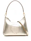 Stella Mccartney Shoulder Bag With Studs In Grey