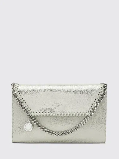 Stella Mccartney Shoulder Bag Woman  In Silver