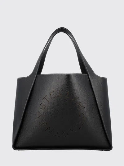 Stella Mccartney Grained Faux Leather Bag By In Black