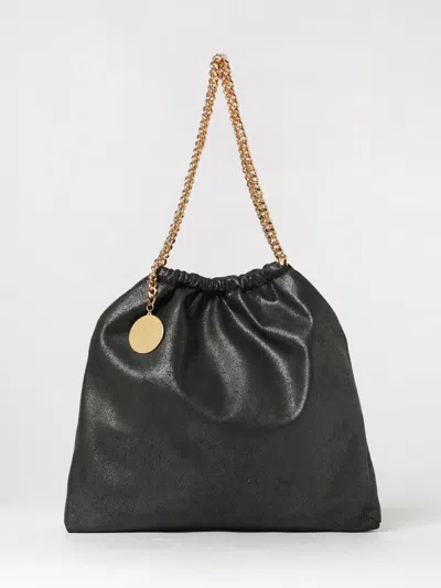 Stella Mccartney Falabella Synthetic Suede Bag In Black