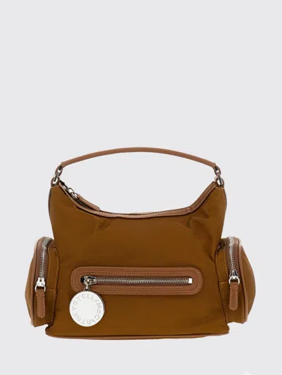 Stella Mccartney Dartmoor Recycled Nylon Bag In Brown