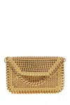 Stella Mccartney Embellished Polyester Falabella Card Holder In 2502