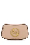 Stella Mccartney Women Skin Pink Alter Mat Mini Shoulder Bag In Pink