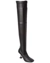 Stella Mccartney Shroom Stretch Thigh-high Boot In Black