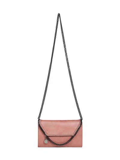 Stella Mccartney Sienna Falabella Wallet Crossbody Bag In Brown
