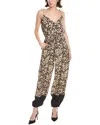 Stella Mccartney Sienna Silk Jumpsuit In Black