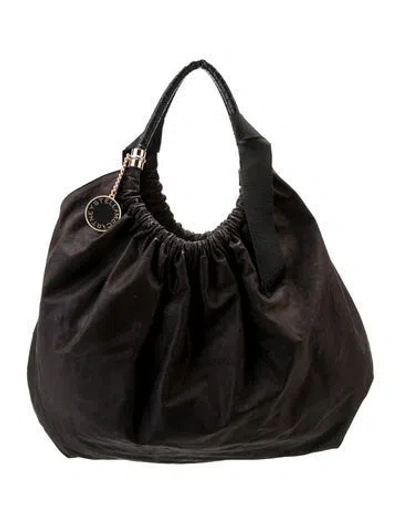 Pre-owned Stella Mccartney Signature Hobo In Brown