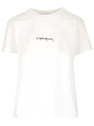 Stella Mccartney Signature T-shirt In White